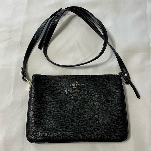 🟡 Kate Spade New York Triple Gussett Crossbody - Picture 3 of 5